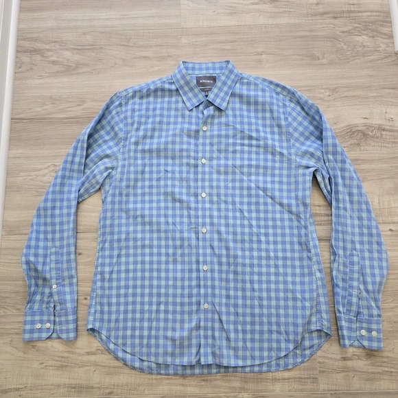 Bonobos Other - Bonobos Button Shirt Mens XL Slim Fit Blue Long Sleeve